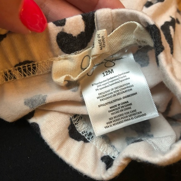 Jessica Simpson cheetah print pants size 12 months - Picture 3 of 3